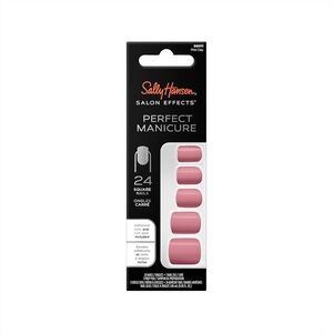 SQ011 Salon Effects Perfect Manicure Press-On Nails in Soft Pink by Sally Hansen